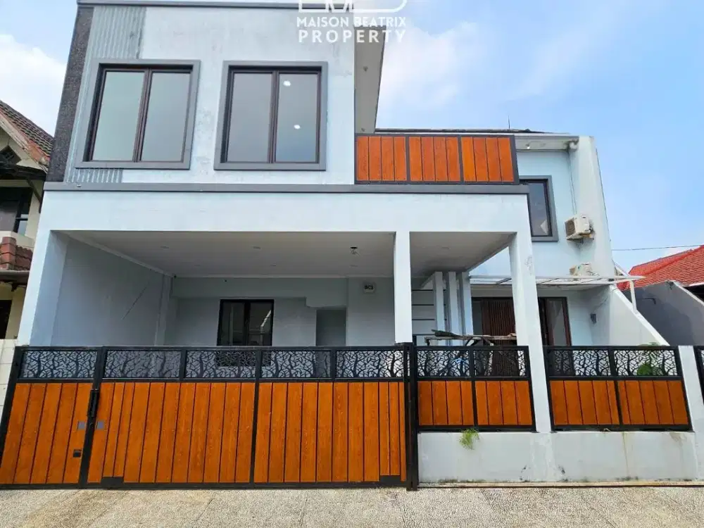 RUMAH BARU RENOV SIAP HUNI LOKASI BAGUS DAN STRATEGIS DI GRIYA LOKA BSD CITY - TANGSEL