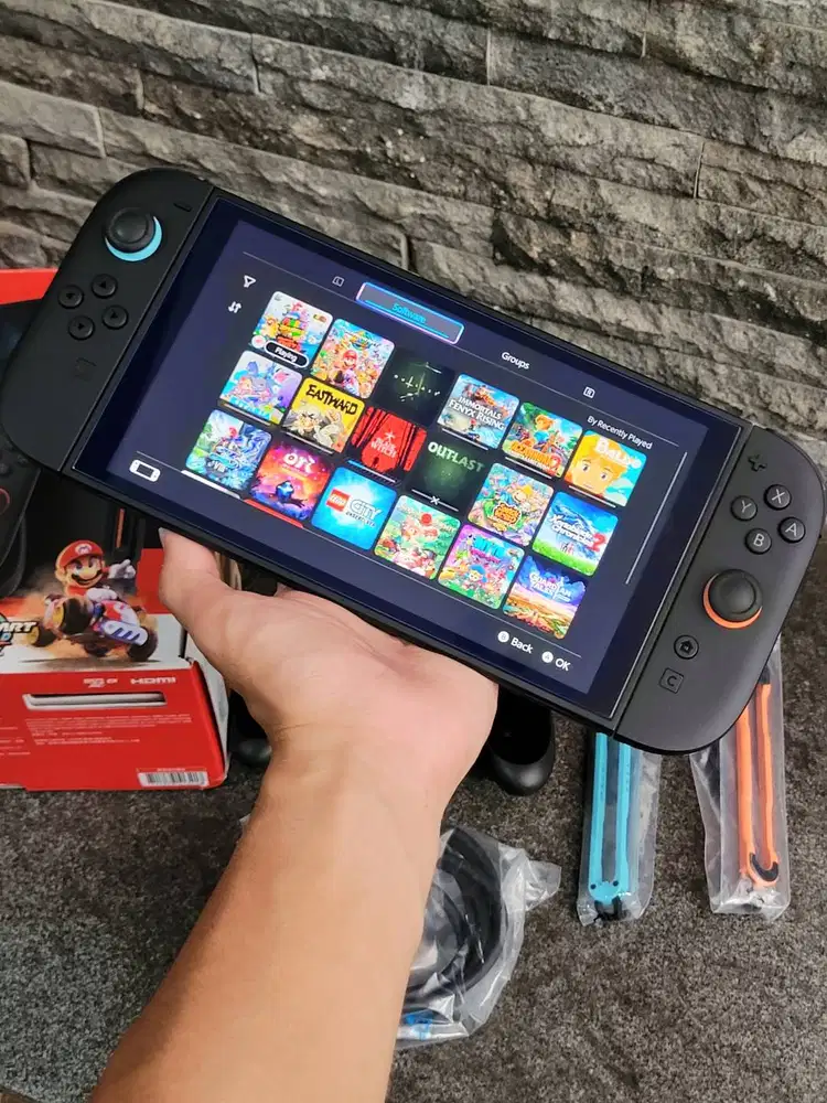 Nintendo Switch 2 Include Games Original Fullset Second Preloved 256gb