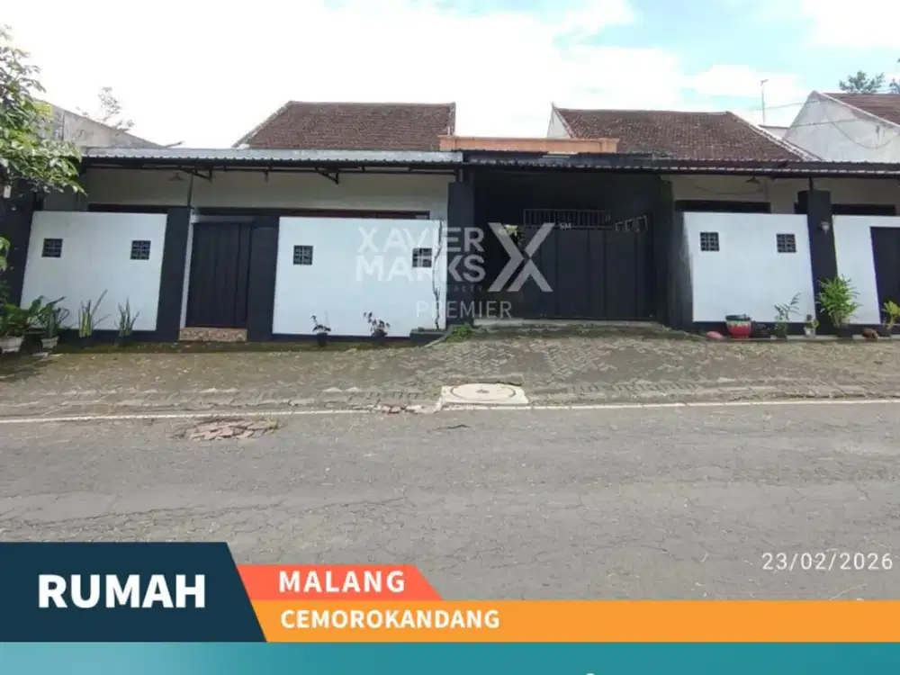 Dijual Rumah Terawat Akses Mudah di Cemorokandang Malang