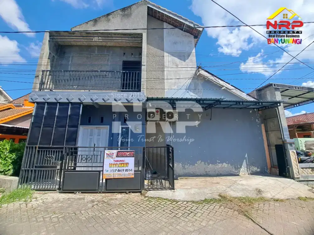 Disewakan Rumah Minimalis Full Furniture di Kebalenan - Banyuwangi