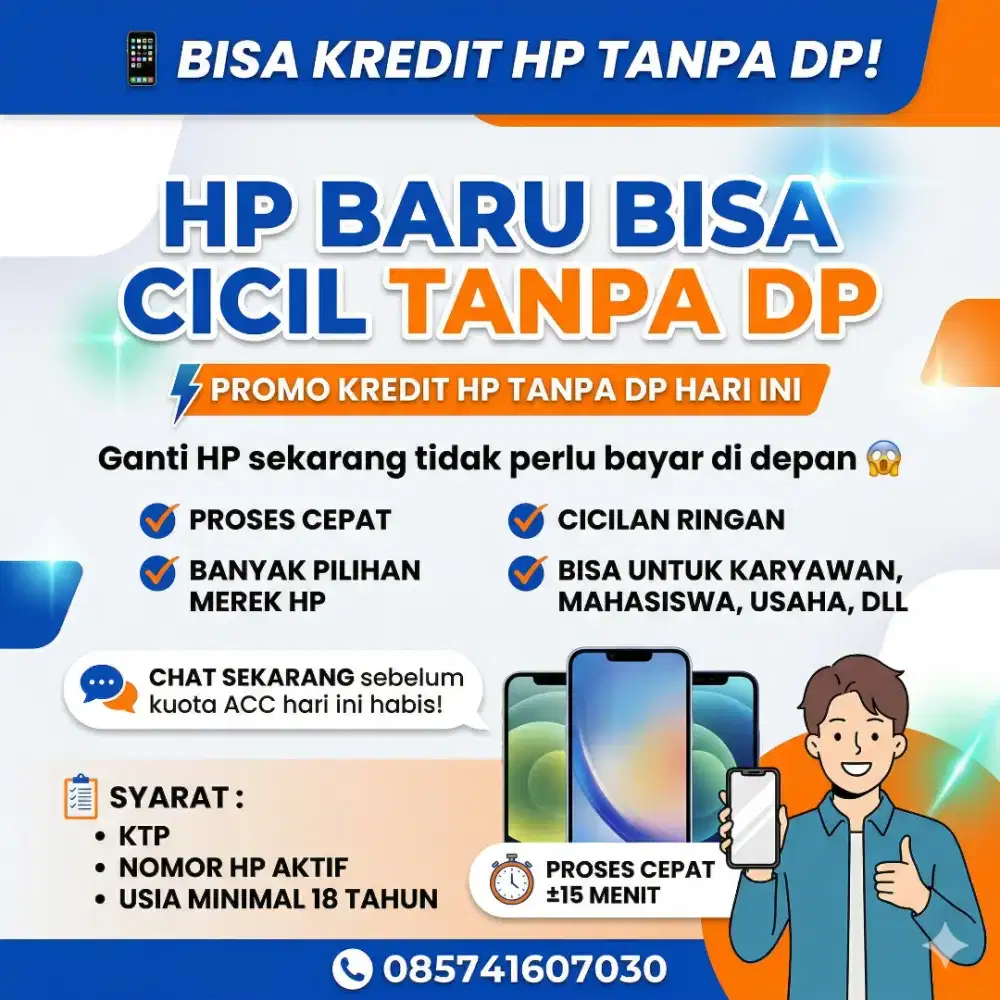 Kredit iPhone murah syarat mudah