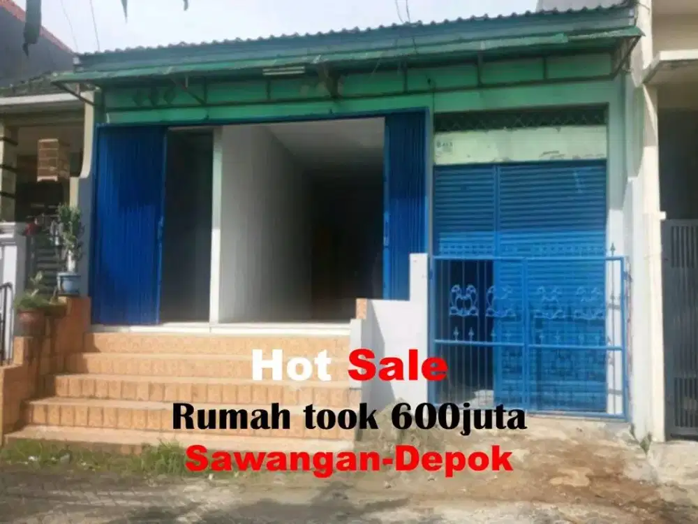 Rumah murah dan 2 toko Bukit Rivaria Sawangan Depok