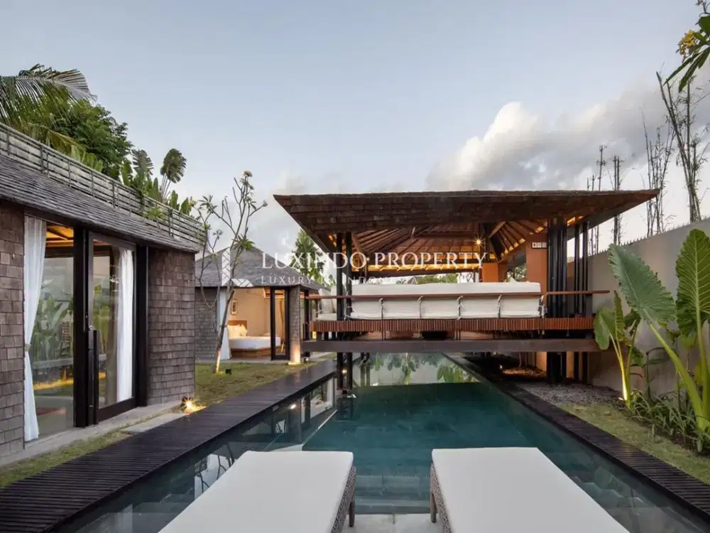 DIJUAL VILLA DENGAN 3 KAMAR TIDUR DI CANGGU