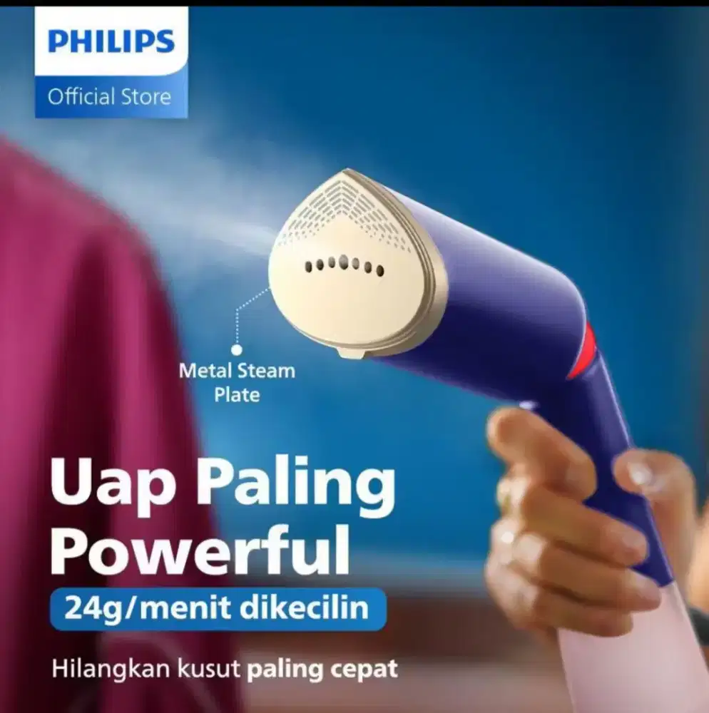Dibeli Setrika Uap Preloved Like New merk Philips Ori