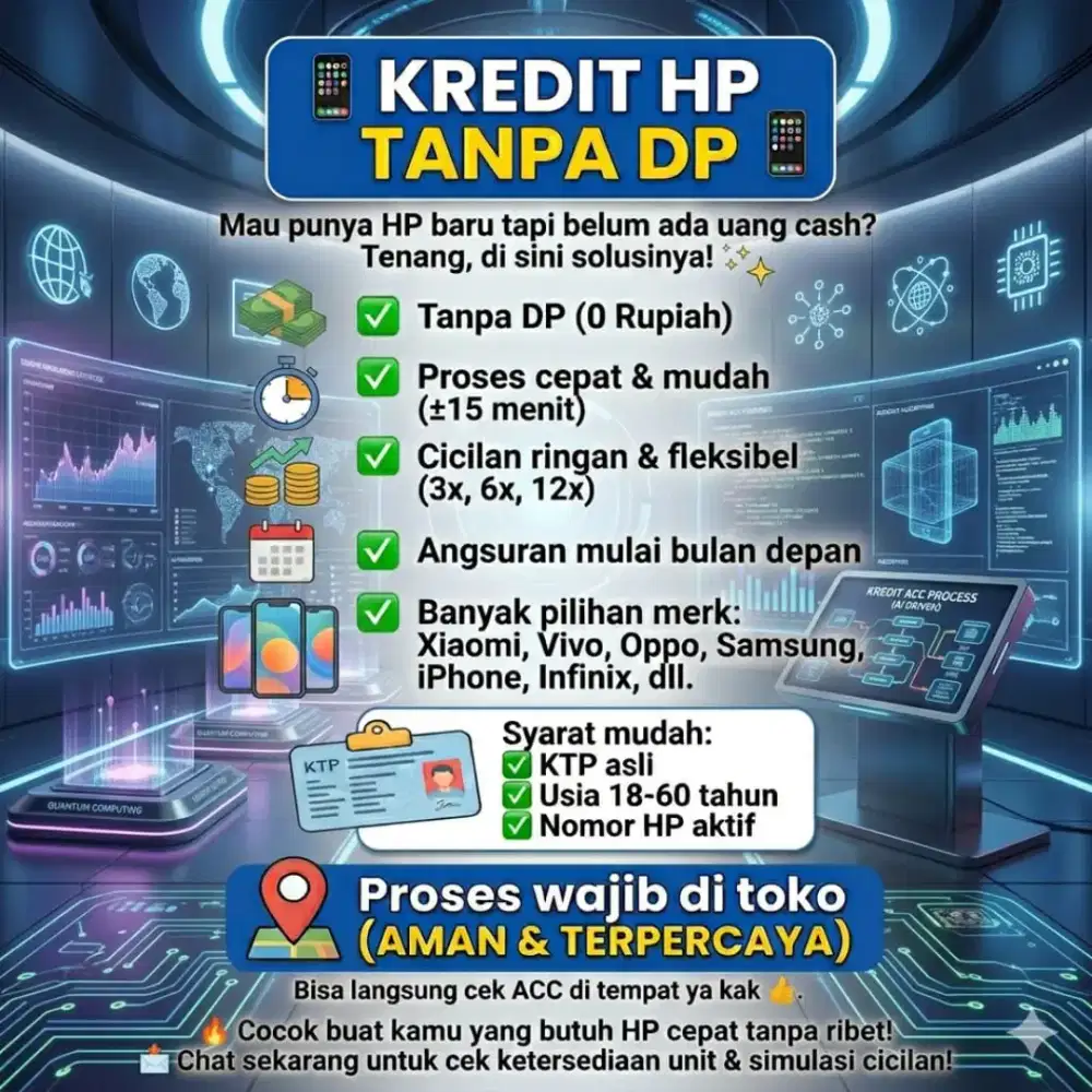 Kredit hp Xiaomi syarat KTP