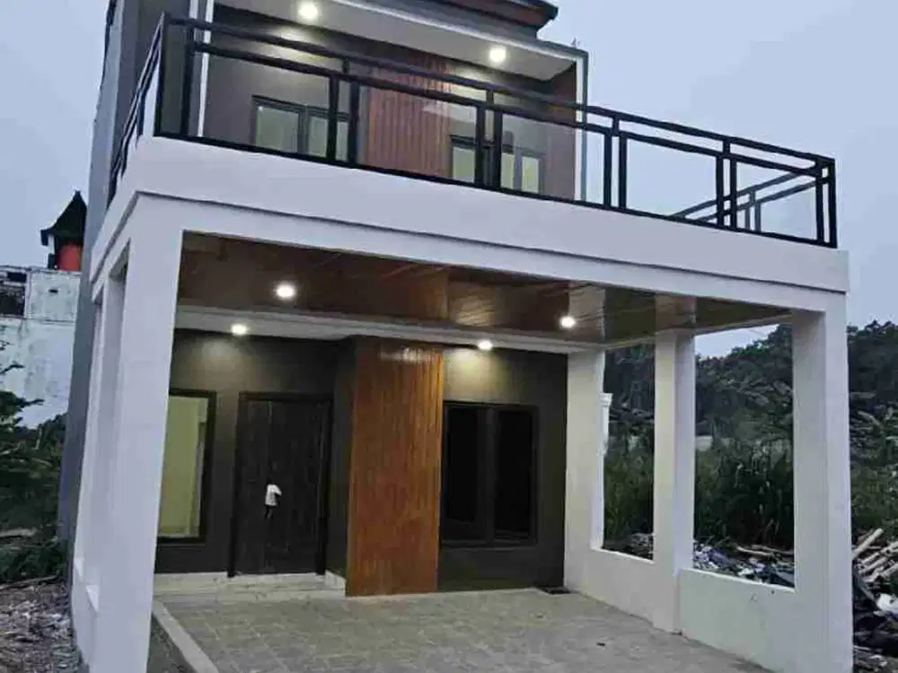 Hunian mewah exclusive kekinian dijatiwarna lokasi premium pinggir jalan raya utama jatiwarna Akses 2mobil lebar dkt tol JORR jatiwarna