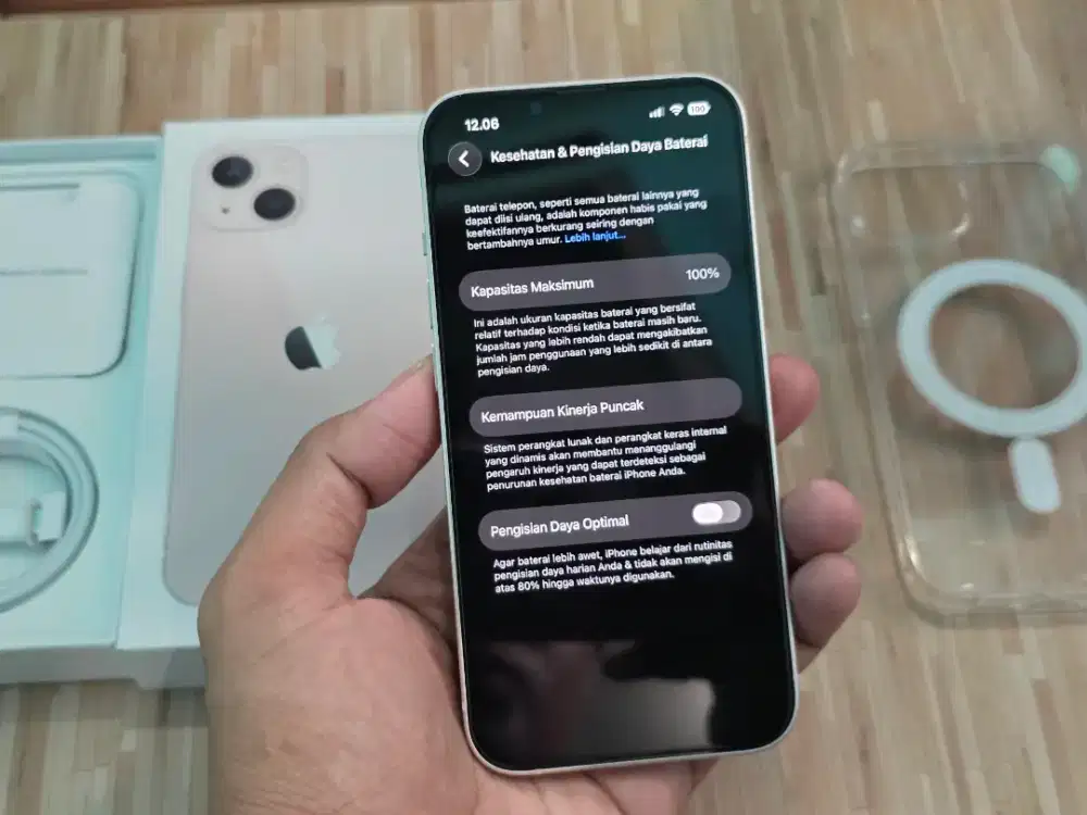 Iphone 13 128GB Ex.Inter LikeNew Fullset AllOperator BisaTT