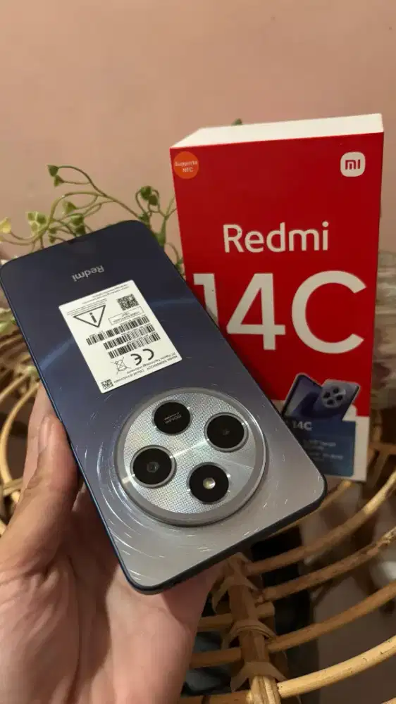 Redmi 14C 6/128gb box+usb no minus