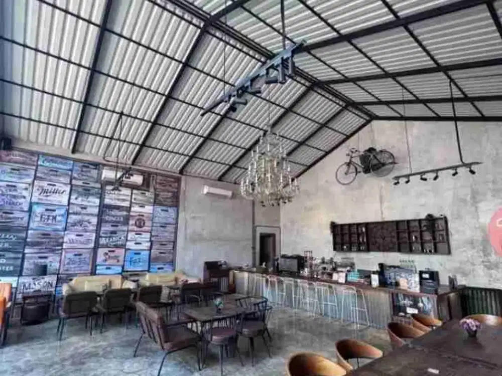 Rumah usaha depan jln raya kondisi semuanya bagus harga nego tipis