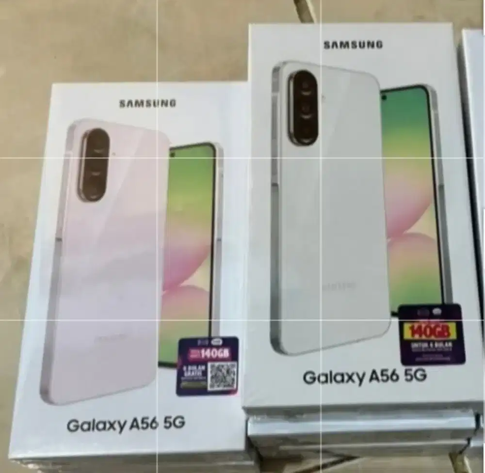 New Samsung Galaxy A56-5G Ram 12/256 GB Garansi Resmi 1 Tahun