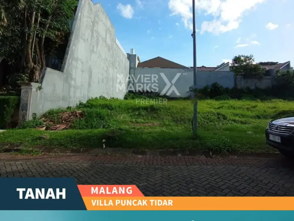 Dijual Tanah Kavling Lokasi Premium di Villa Puncak Tidar Malang