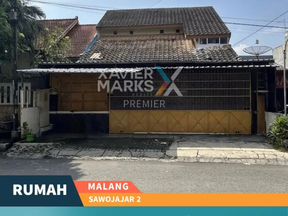 Dijual Rumah Kawasan Ramai Siap Huni di Sawojajar II Malang