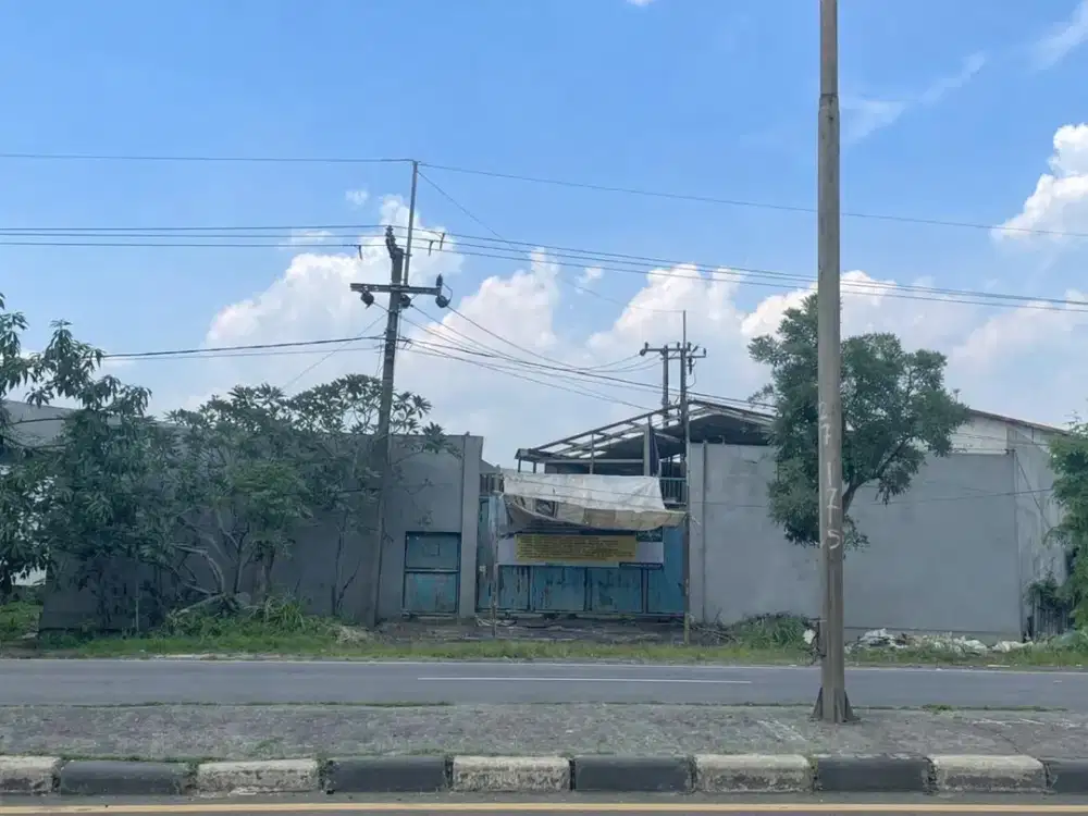 PABRIK + GUDANG MURAH DI 0 JALAN RAYA BYPASS KRIAN