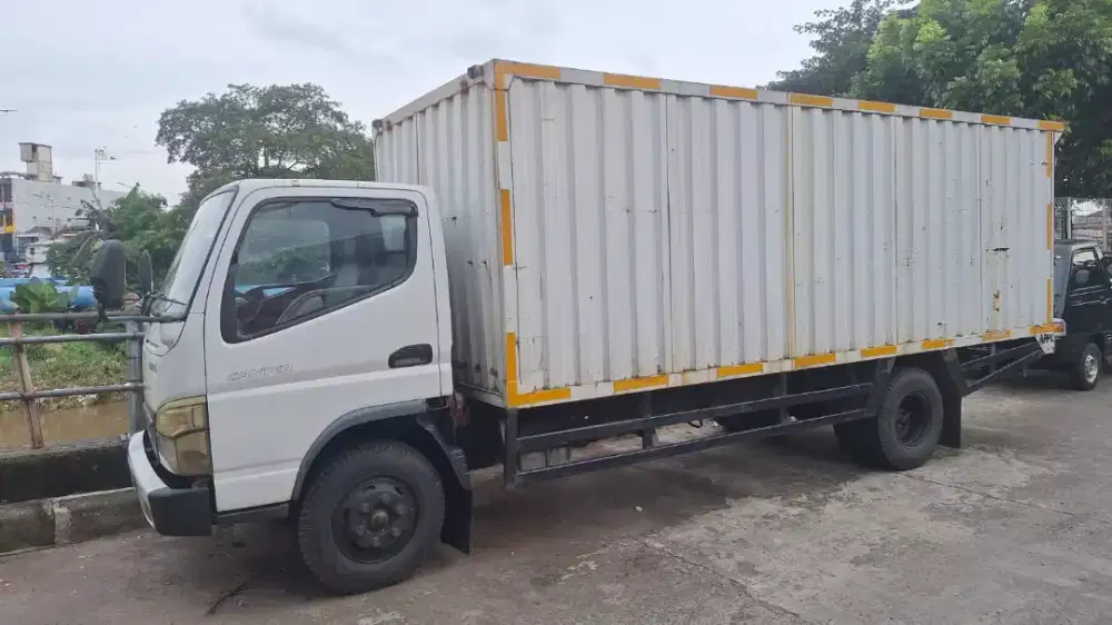 Box kontener long 6m cocok bawa barang CDD PS125L FE74L 2017 Canter