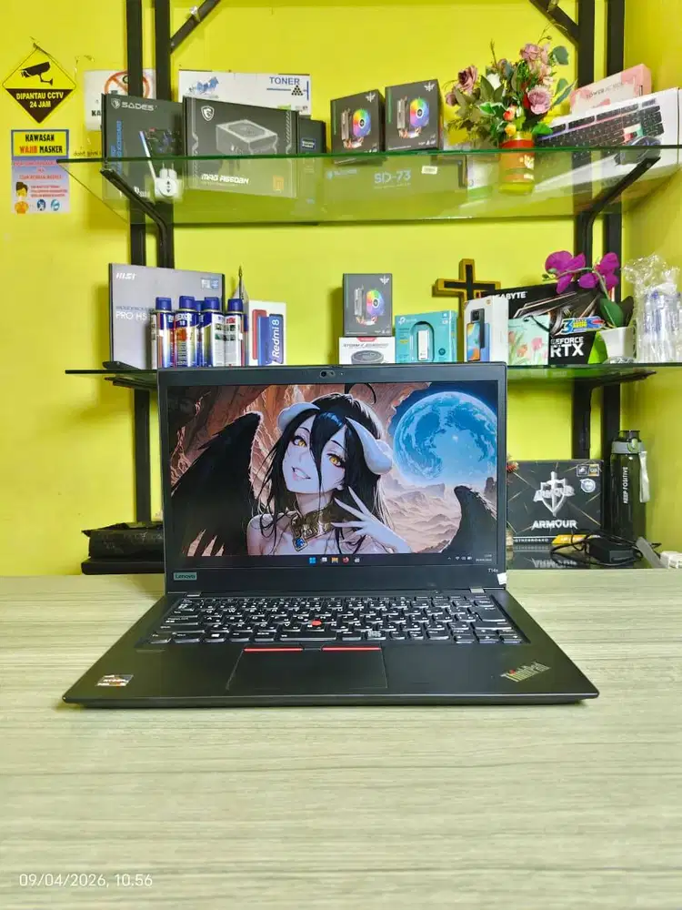 Laptop slim Lenovo thinkpad T14s ryzen 5 pro ram 16gb