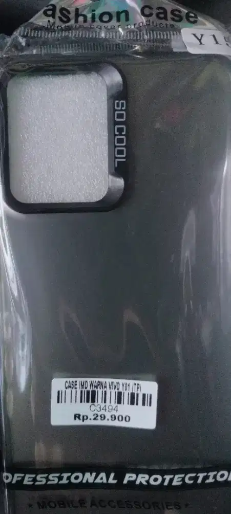 CASE IMD BLACK VIVO Y15S