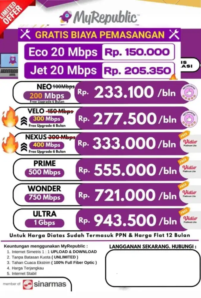 Internet Wifi Myrepublic