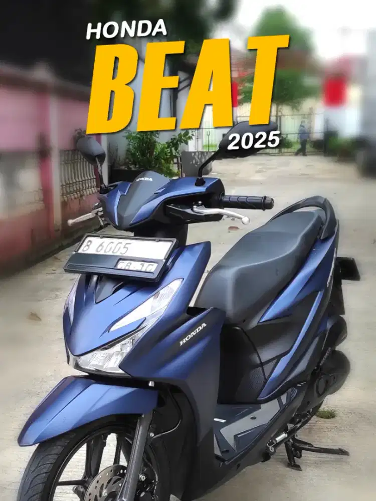 Honda Beat 2025 | Istimewa - seperti baru, Pajak Panjang, Siap Pakai!
