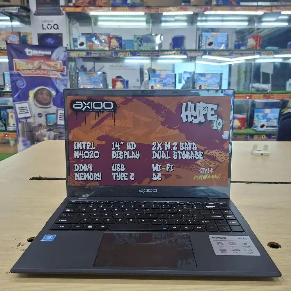 PROMO TERMURAH LAPTOP BARU DANA PELAJAR | AXIOO HYPE 10 BISA KREDIT