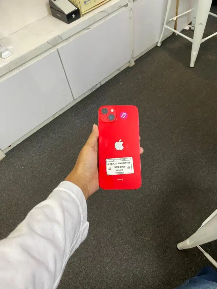 IPHONE 14 PLUS 128GB FULLSET NOMINUS MENERIMA TT/KREDIT