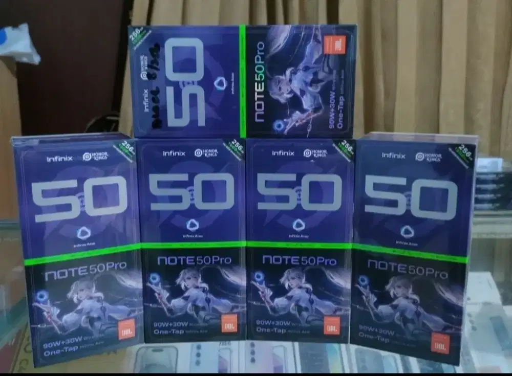 New Infinix Note 50 Pro-8/256 GB Garansi Resmi 1 Tahun