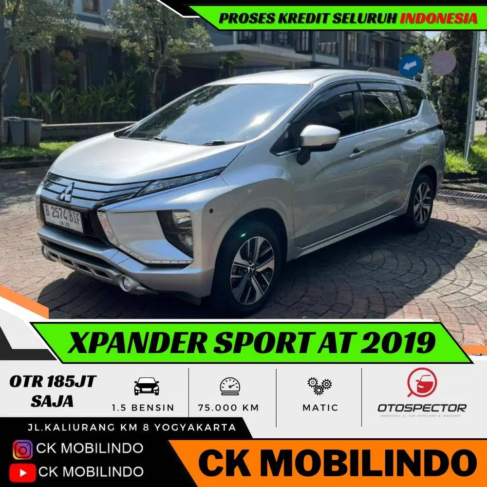Mitsubishi Xpander Sport Matic 2019 ORISINIL DP Minim Avanza