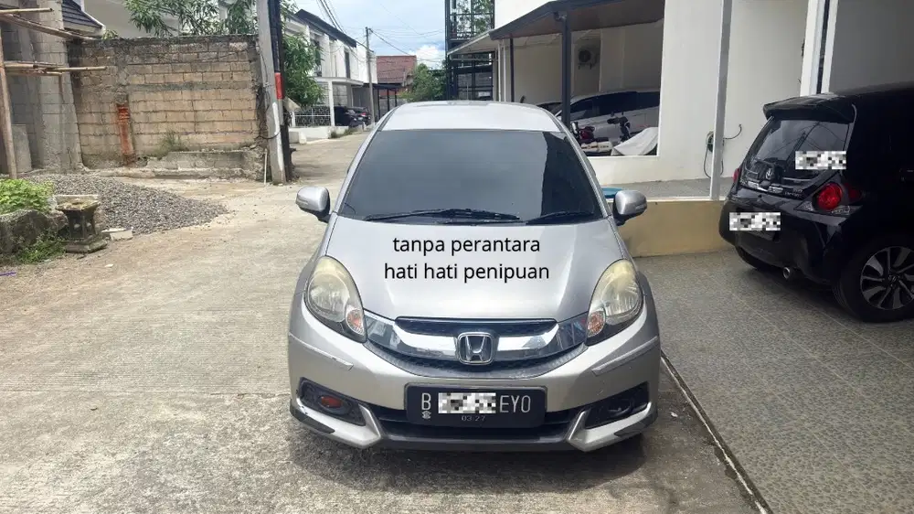 DIJUAL Honda Mobilio E CVT 2015 (Pribadi tanpa perantara)