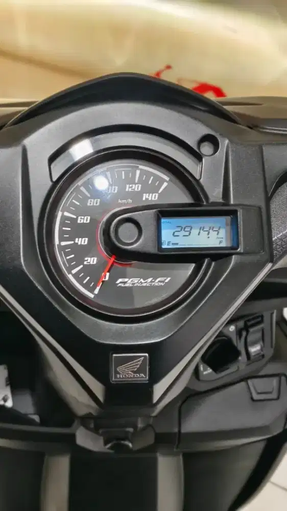 Superr Km 2 Ribu Honda beat deluxe keyless Tahun 2025 Hitam doff