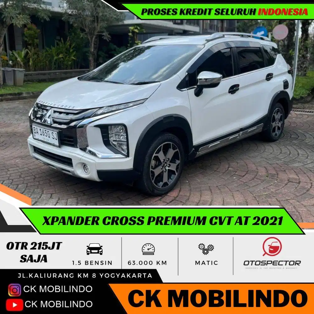 Mitsubishi Xpander Cross Premium CVT Matic 2021 DP Minim XL7