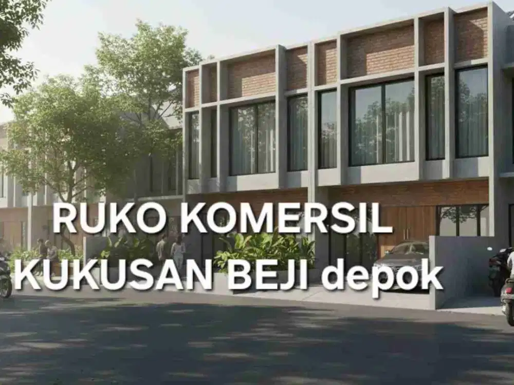 Ruko Komersil Strategis Dekat Gerbang Toll Cijago Kukusan Depok