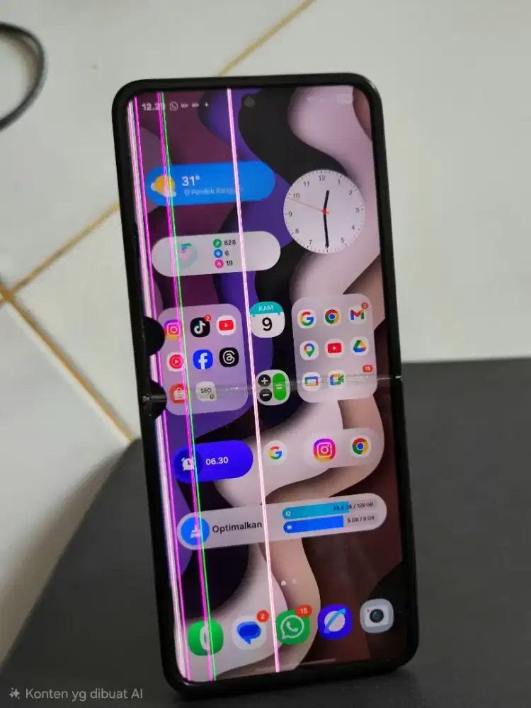 Samsung Z Flip 3 5G 8/128 Fullset Minus