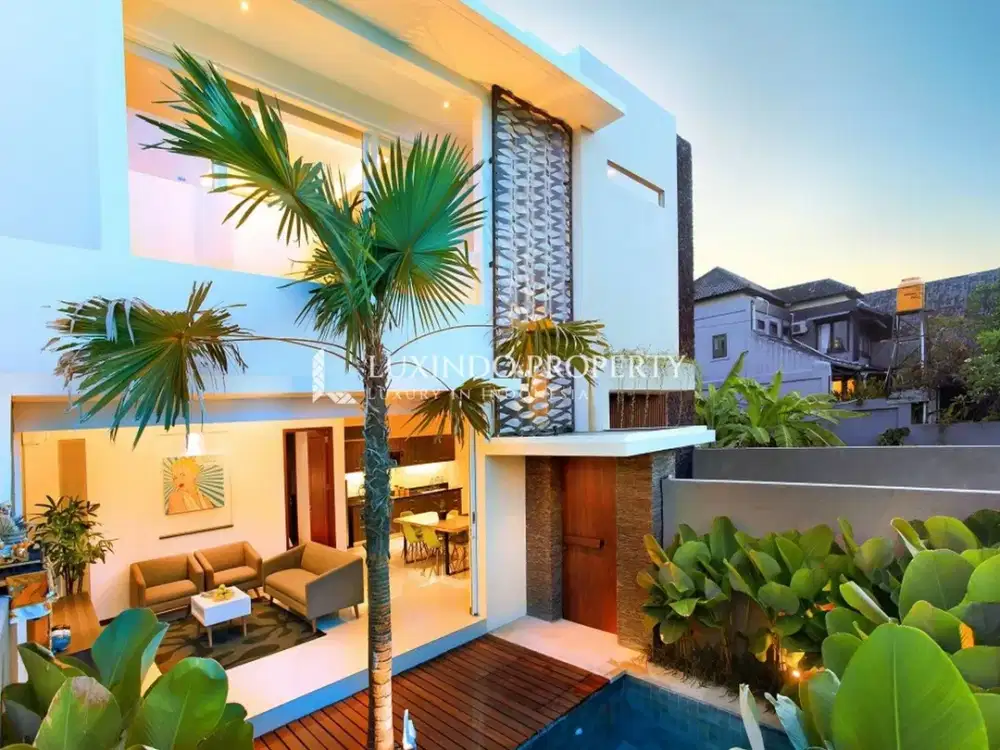 DISEWAKAN VILLA DENGAN 2 KAMAR TIDUR DI BERAWA