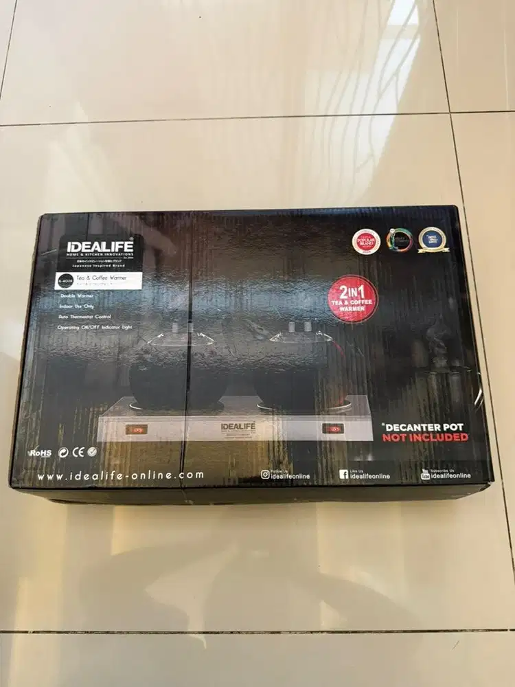 Idealife coffee & tea warmer