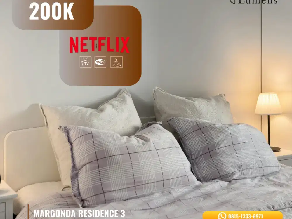 sewa apartemen view city light