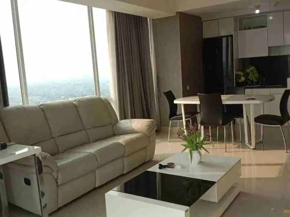 Disewakan U Residence Tower 1 2 Bedroom Full Furnished Golf View Bagus