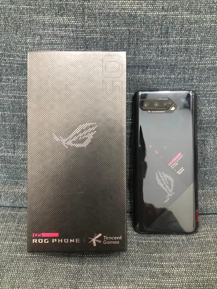 ASUS ROG 5 16/256GB MULUS FULLSET ORI BAWAAN
