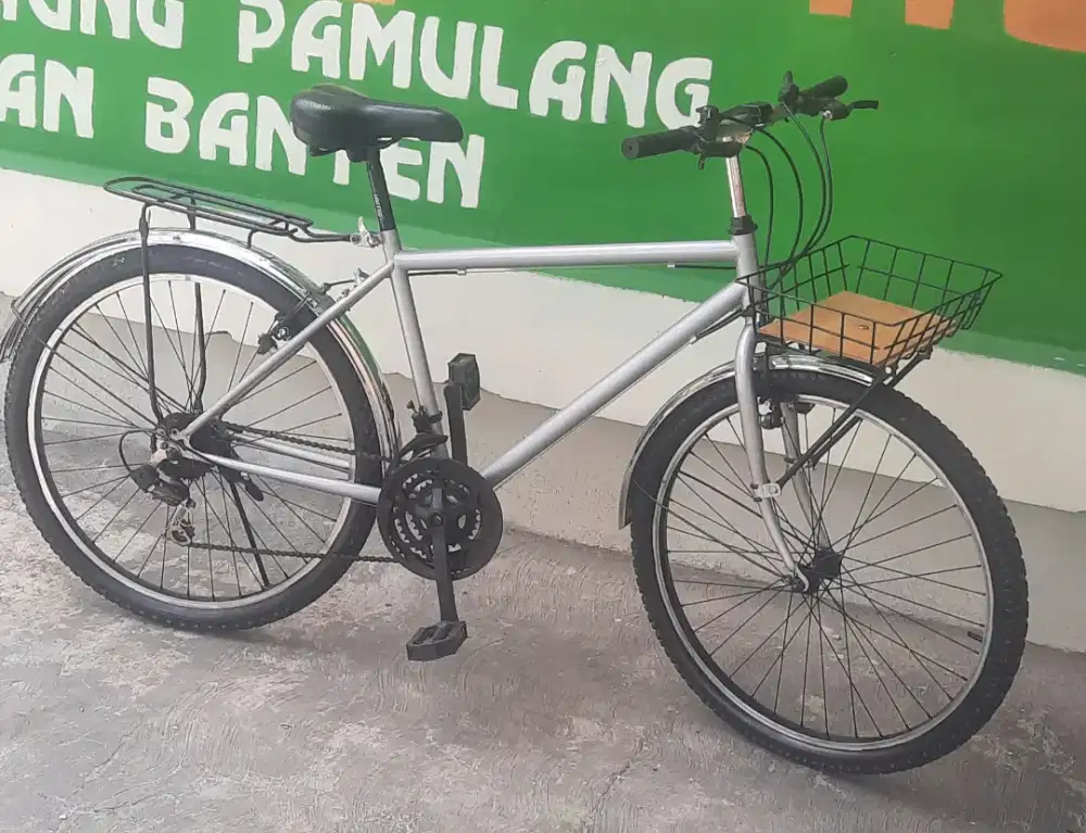 Jual sepeda mtb united jadul uk 26 speed 6+3.