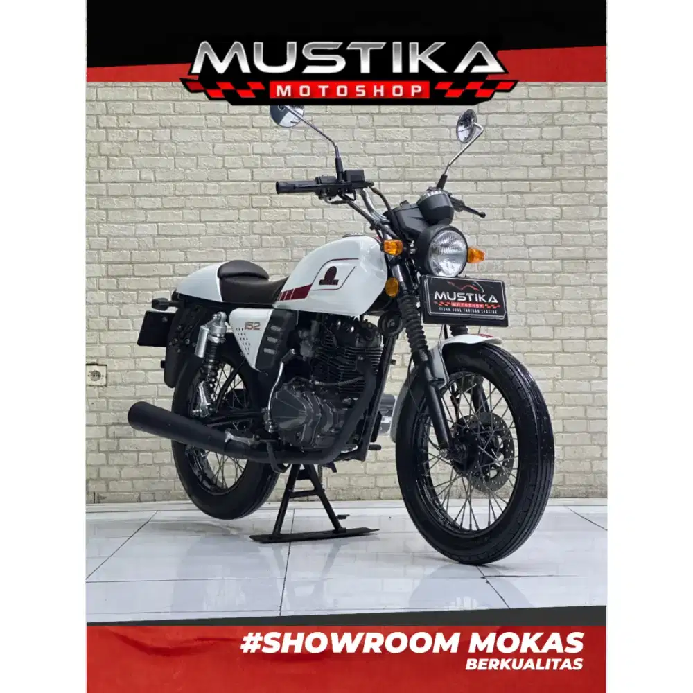 Odo 5rb Simpenan!!Beneli Motobi 152cc 2018 White Plat Jatim-Mustika