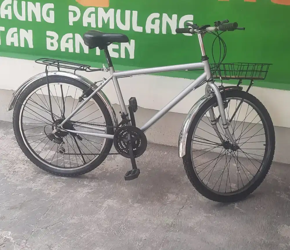 Jual sepeda mtb united jadul uk 26 speed 6+3.