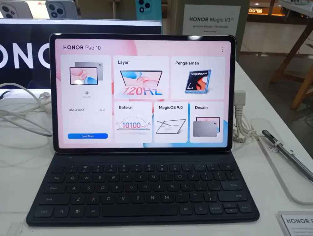HONOR PAD 10 8/256GB FREE KEYBOARD+PEN
