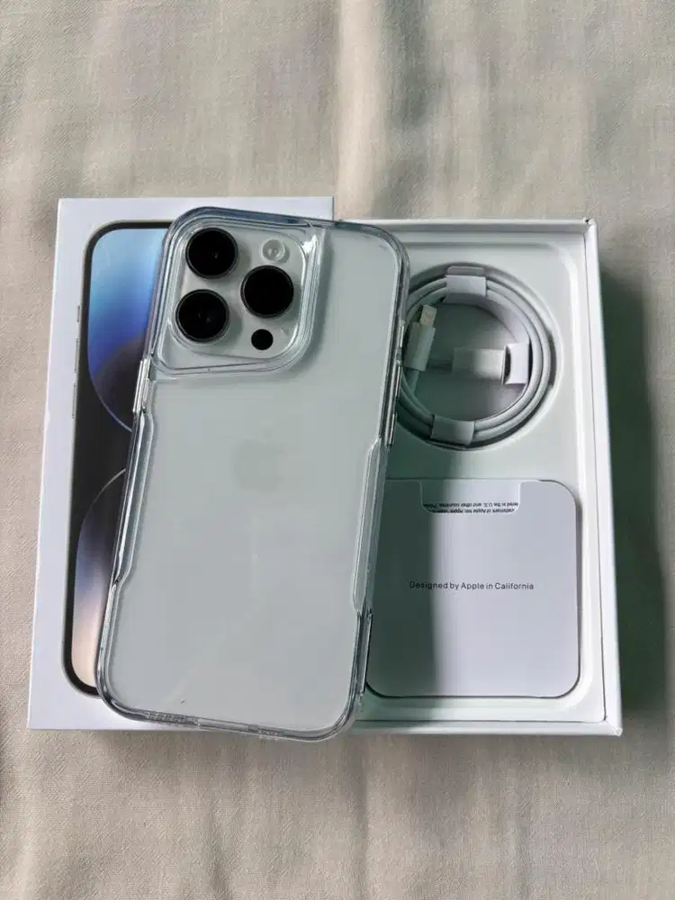 IPHONE 14 PRO 128GB - RESMI FULLSET LIKE NEW