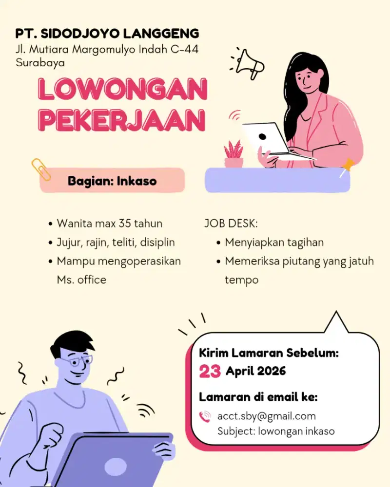 Lowongan inkaso