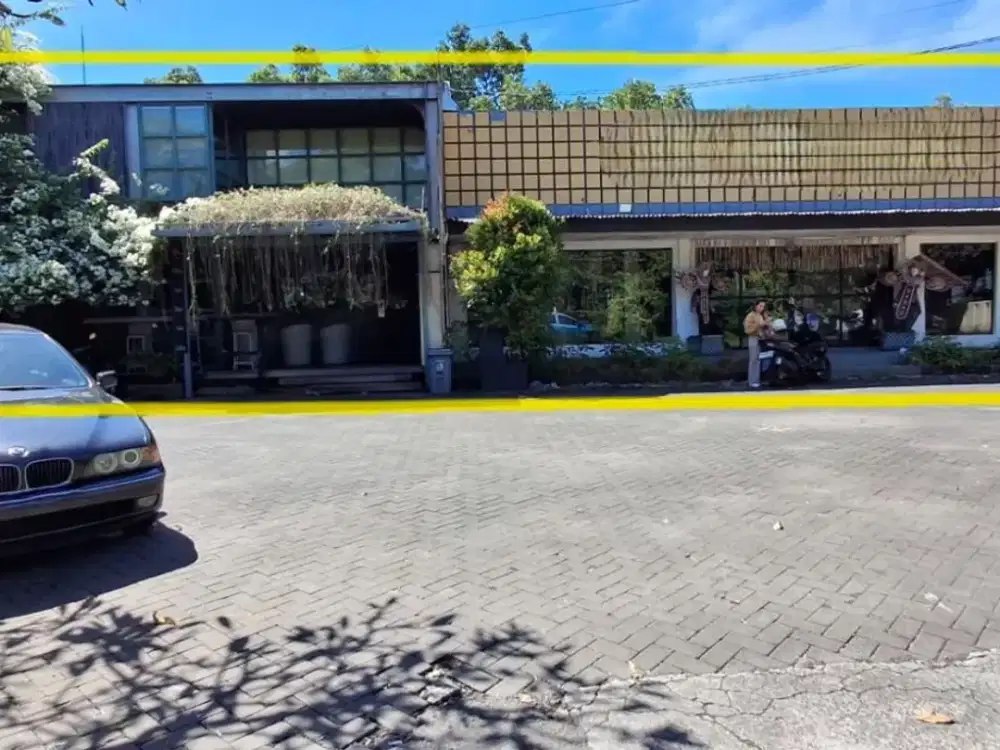 Disewakan ruko kantor EXOTIC semi furnished jalan utama by pass Tuban dekat airport Ngurah Rai, Bali