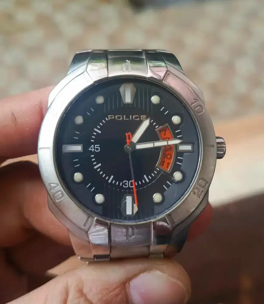 Jam Police Genesis 13615JS/02M stainless steel