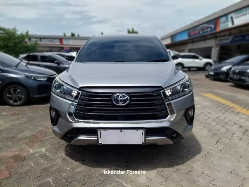 Innova 2,0V At'21 bensin Pjk03'27 Km78rb record Orisinil Siap pakai