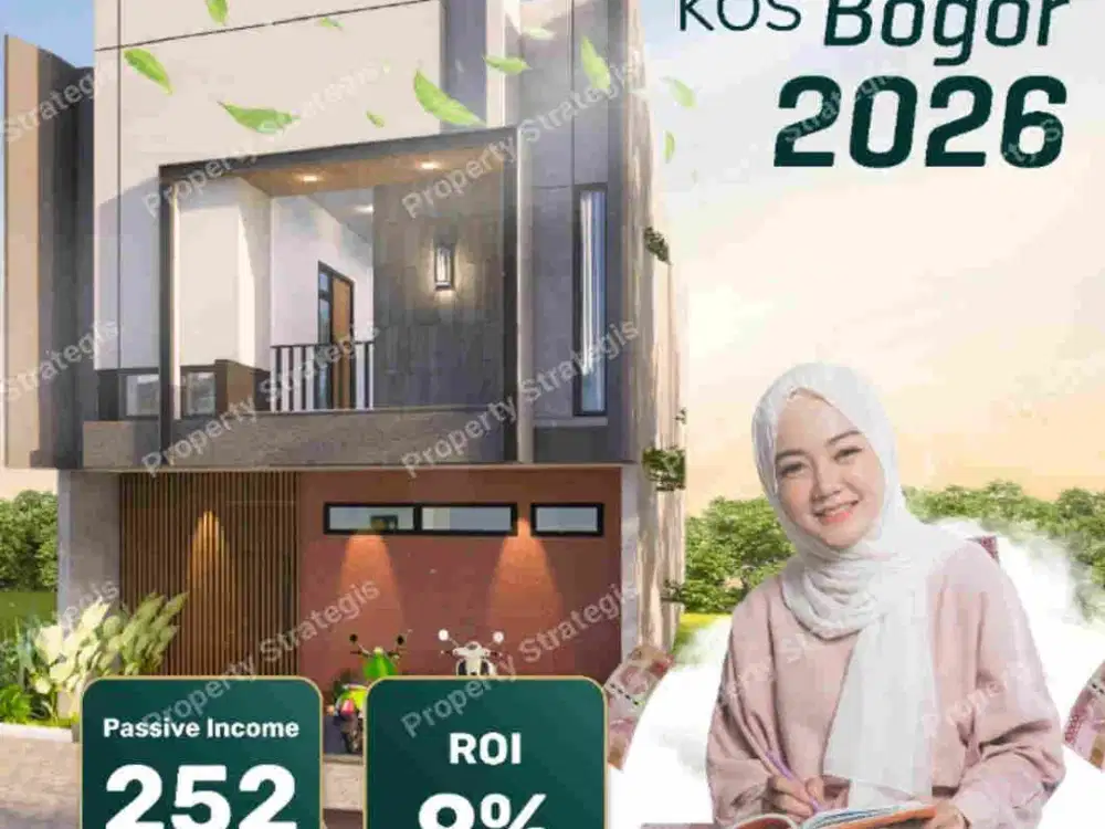 investasi rumah kost 1 km kampus mahasiswa IPB bogor furnish fasilitas lengkap