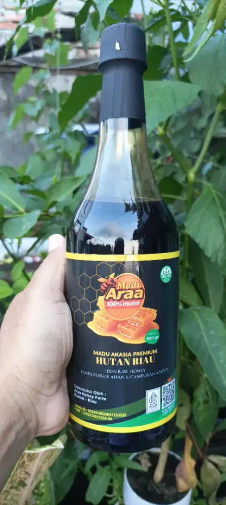 Madu Akasia Asli Murni Ada Hasil uji Lab nya