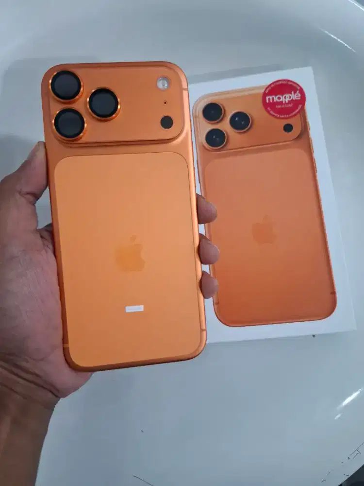 iPhone 17 promax 256gb iBox digimap cosmic oren like new