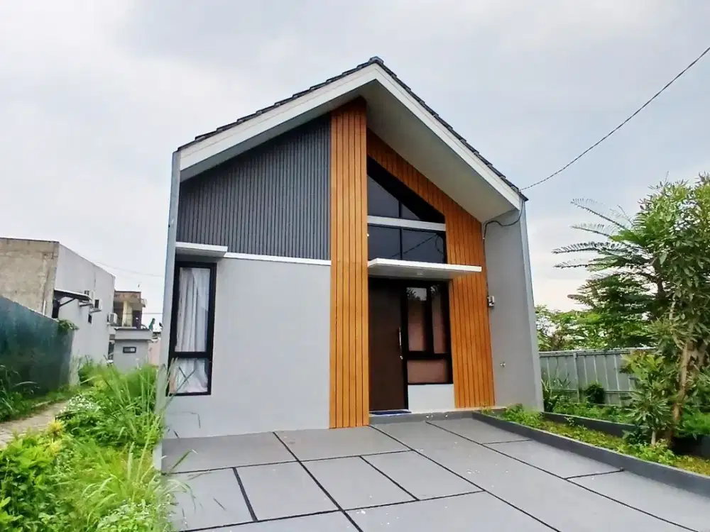 Rumah Baru Desain Scandinavian Booking 5 Juta Langsung Akad, Cicilan Mulai 3 Jutaan, Hanya 10 Menit ke Stasiun KRL di Bogor - FREE PPN & Bebas Biaya