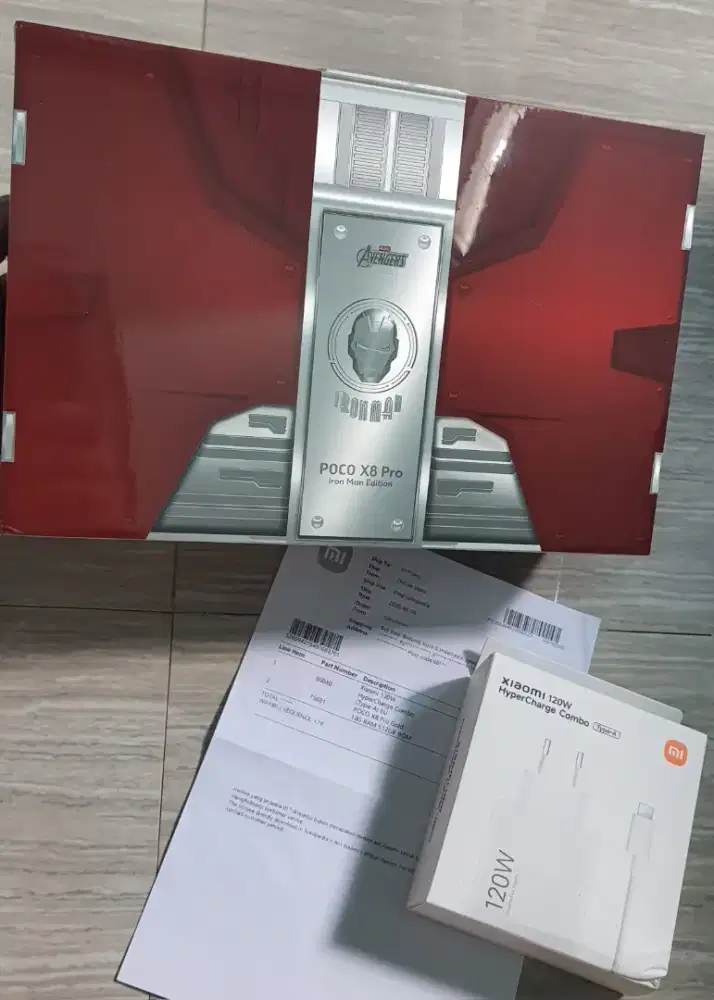 POCO X8PRO IRON MAN LIMITED EDITION